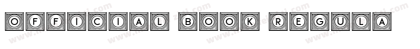 Official Book Regula字体转换